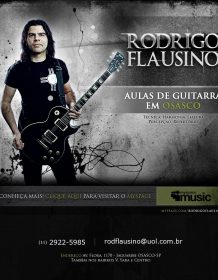 Aulas de Guitarra Em Osasco - Professor Rodrigo Flausino
