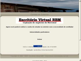 Escritrio Virtual Rbm - Cursos no Exterior Sem Vestibular