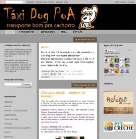 Táxi Dog Poa - Transporte Bom Pra Cachorro